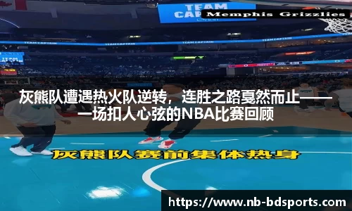 灰熊队遭遇热火队逆转，连胜之路戛然而止——一场扣人心弦的NBA比赛回顾